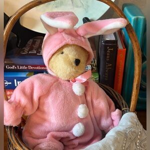 Pink Bunny Plush Muffy Vanderbear Vintage